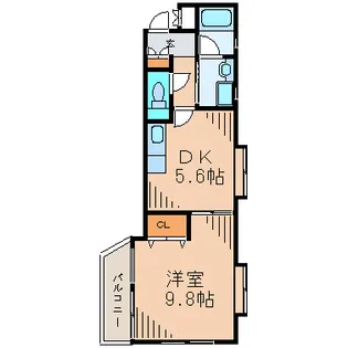 湘南ラハイナ【2階】の間取り