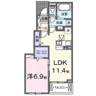 ステラ【1階】の間取り