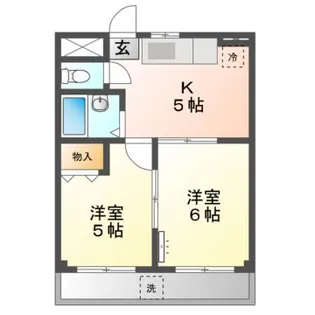 ハウスM【2階】の間取り