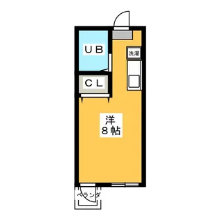 ベルメゾンM&M【4階】の間取り
