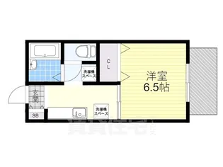 サラス2【2階】の間取り