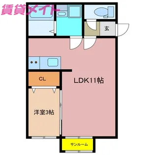 Cozy【2階】の間取り