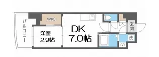 セレニテ難波リアン【12階】の間取り