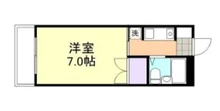 セキホウ倉敷【2階】の間取り
