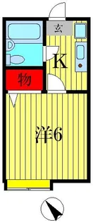 サンポップ新松戸【2階】の間取り