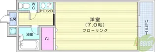 ドミール石川【2階】の間取り