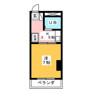 シンセリテイ津田【3階】の間取り