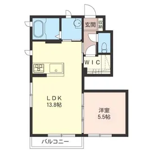 SHM Avenir B【1階】の間取り