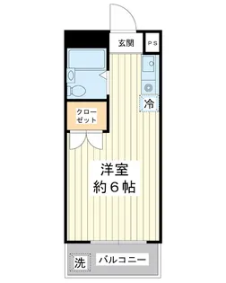 レジデンスGOOD【2階】の間取り