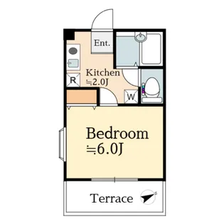 ヴィラ・ア・ラ・モード【1階】の間取り