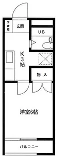 べルス清新【2階】の間取り