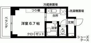 カーサ アサノ【5階】の間取り