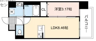 GRAN PASEO都島【1階】の間取り
