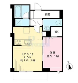 プラサート22【2階】の間取り