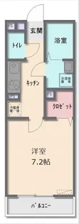 グレイスコート【3階】の間取り
