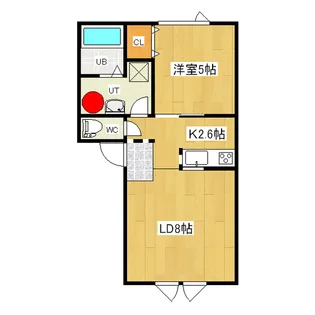 RaffineIII(ラフィネ3)【1階】の間取り