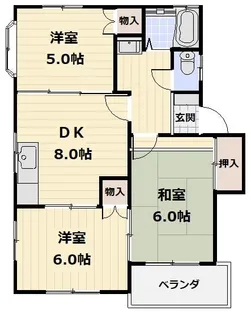 ピュアハイツ【1階】の間取り