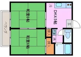 桜林館【1階】の間取り