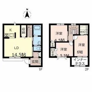 シャーメゾンダイガの間取り