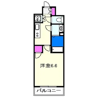 フォレストインサイド深井【8階】の間取り