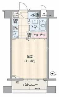 ダイナシティ湘南台【5階】の間取り
