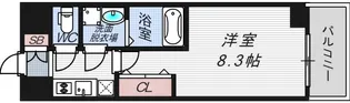 エスリード大阪グランゲート【5階】の間取り