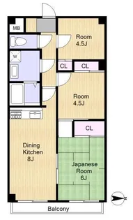 TOMIKURA XI【2階】の間取り