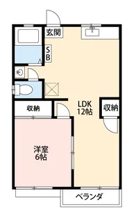 パストラルハイムユー【1階】の間取り