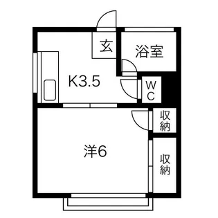 さくらハイツ青山【1階】の間取り