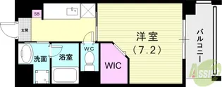 ラ・パルス【3階】の間取り