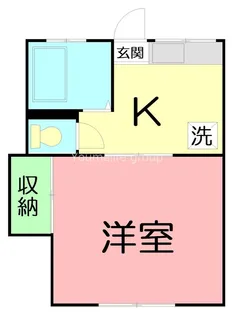 アートハイツ【1階】の間取り