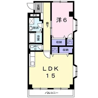 グランロード【3階】の間取り