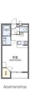 レオパレスプルンニー A【1階】の間取り
