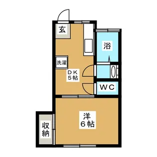 メゾン梨里【2階】の間取り