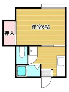 リゾートインフルハウス【1階】の間取り