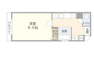エリタージュ21【3階】の間取り
