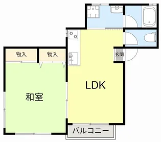 ニューハイツハヤカワC【2階】の間取り