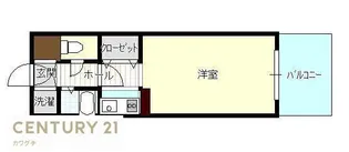 ハーバードアイビースクエア【7階】の間取り