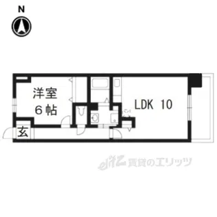 アルディエンテY&J2【2階】の間取り