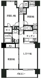 アトラス・シアンズ東戸塚【4階】の間取り