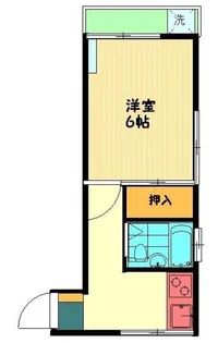 北原ハイツ【2階】の間取り