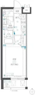 ZOOM武蔵新城【2階】の間取り