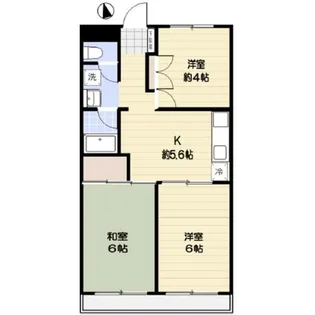 パストラル山口【3階】の間取り