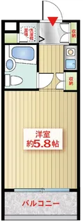 エルヴィーナ三軒茶屋【3階】の間取り