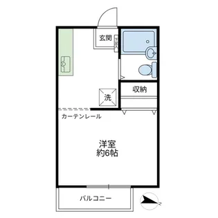 フレール久が原B【2階】の間取り