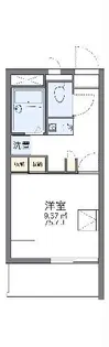 レオパレスアートU【1階】の間取り