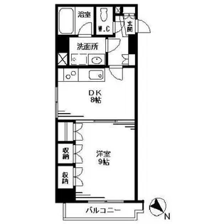 グランデミスモ【7階】の間取り