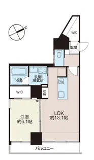 LA TERRE MITA【4階】の間取り
