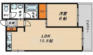 クレアコート【3階】の間取り