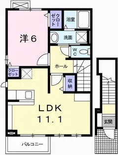 ファイン コルソIII【2階】の間取り